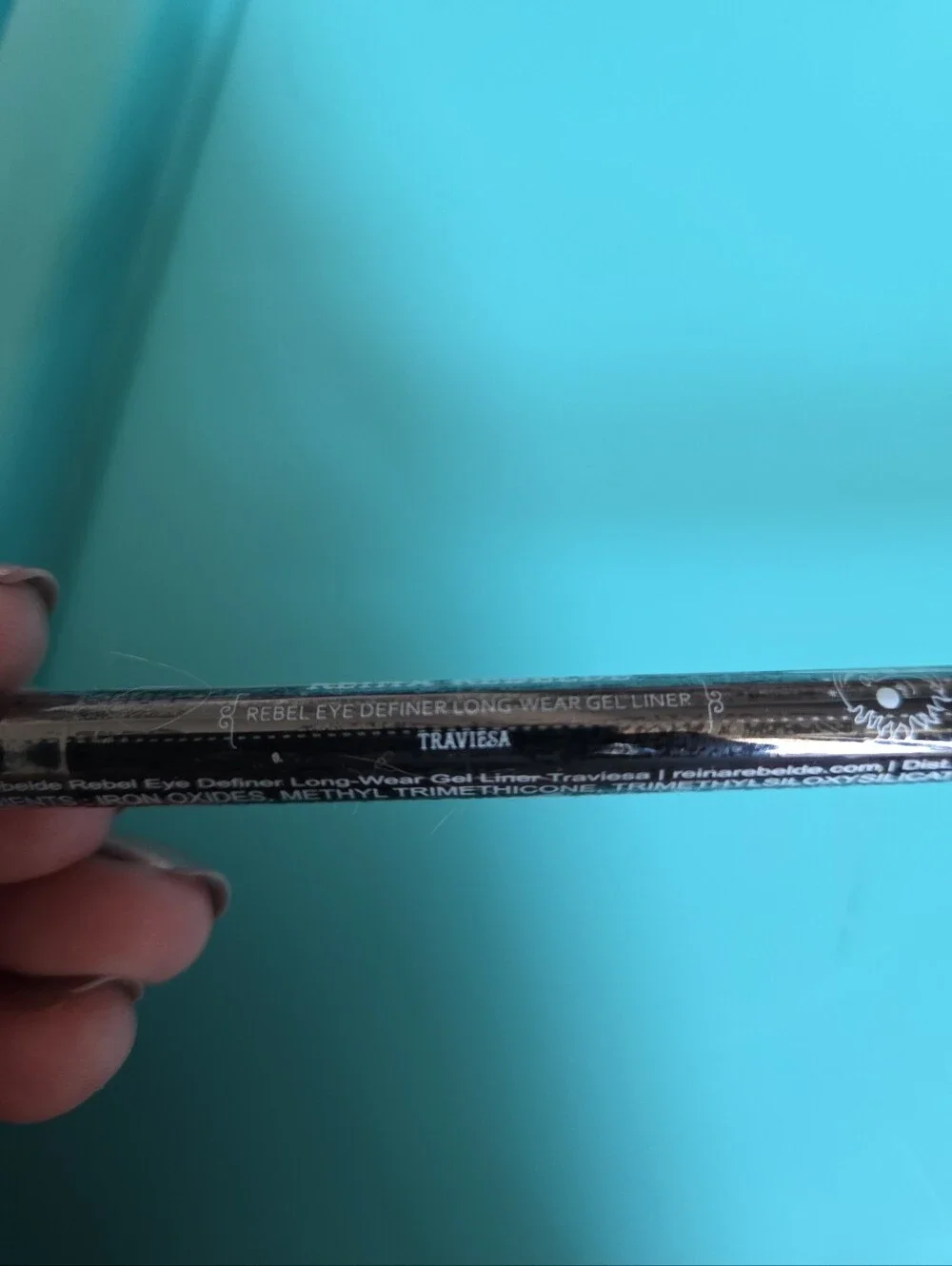 REINA REBELDE Rebel Gel Eye Definer  in Traviesa(Blackest Black) SEALED